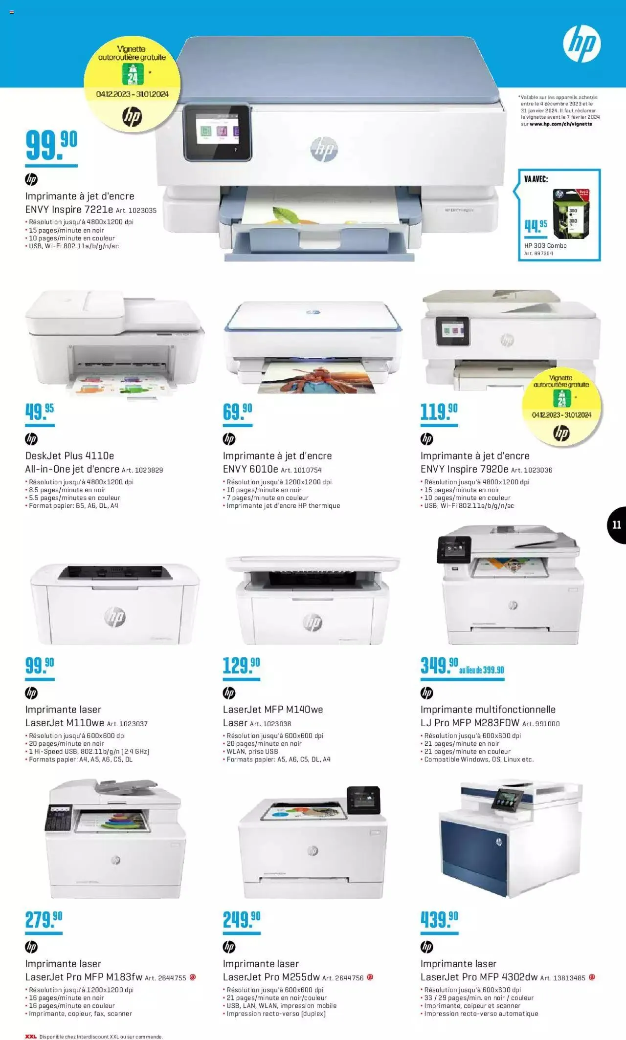 Interdiscount Aktionen FR von 4. Dezember bis 24. Dezember 2023 - Prospekt seite 11