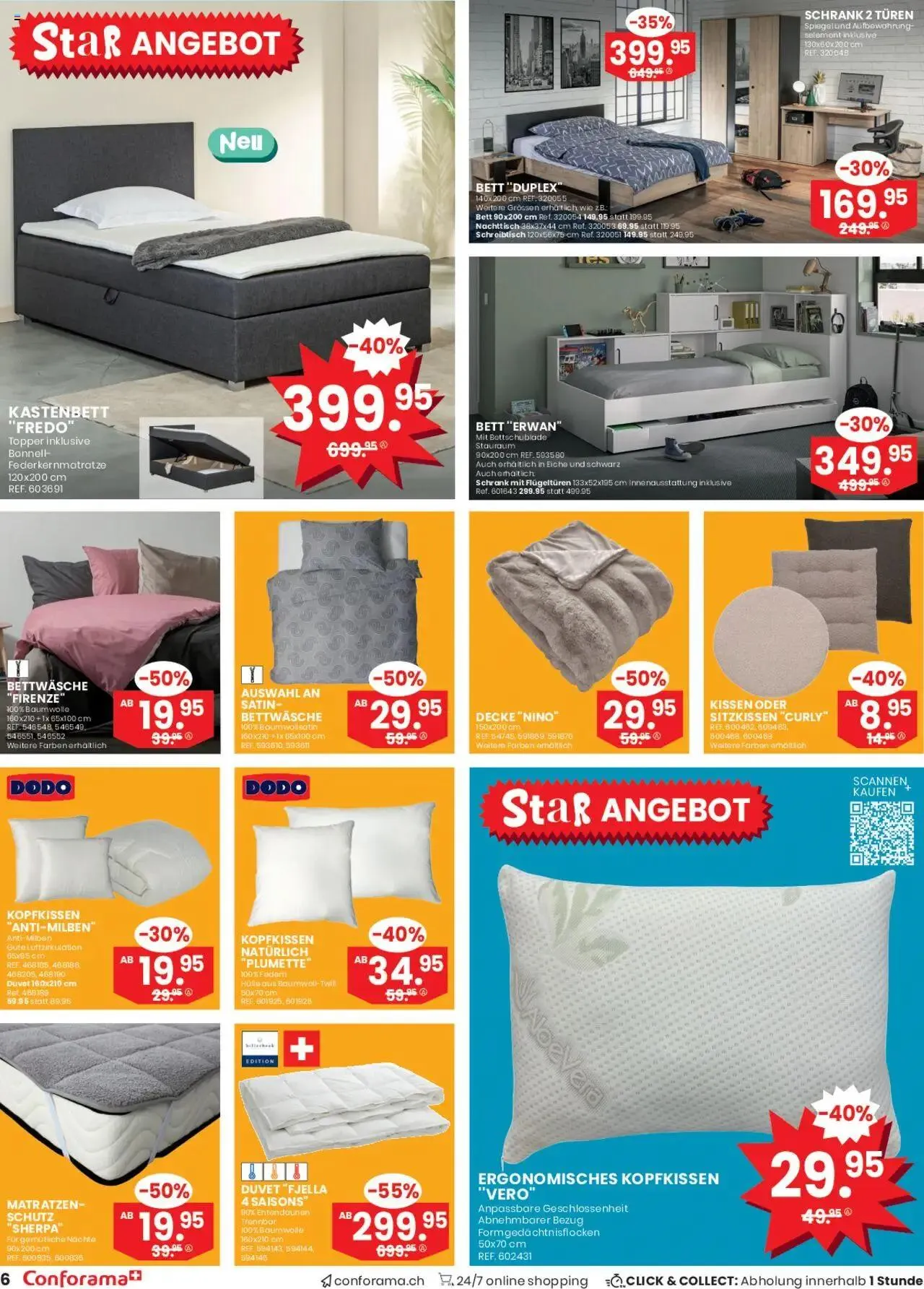 Conforama Aktionen Festival von 15. Oktober bis 28. Oktober 2024 - Prospekt seite  6