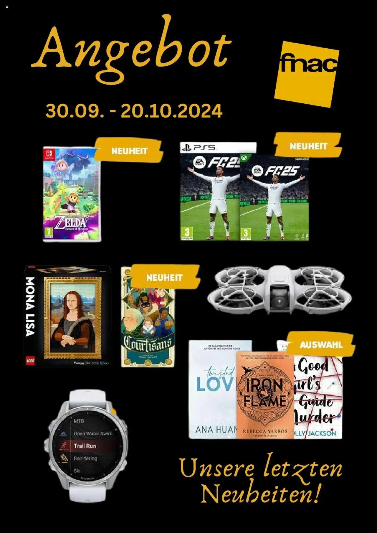 Fnac Aktionen von 30. September bis 20. Oktober 2024 - Prospekt seite  1