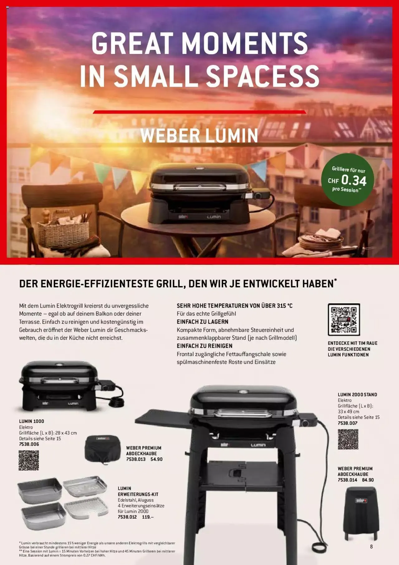 DO IT+GARDEN MIGROS Aktionen Grill von 26. Februar bis 31. Dezember 2024 - Prospekt seite  8