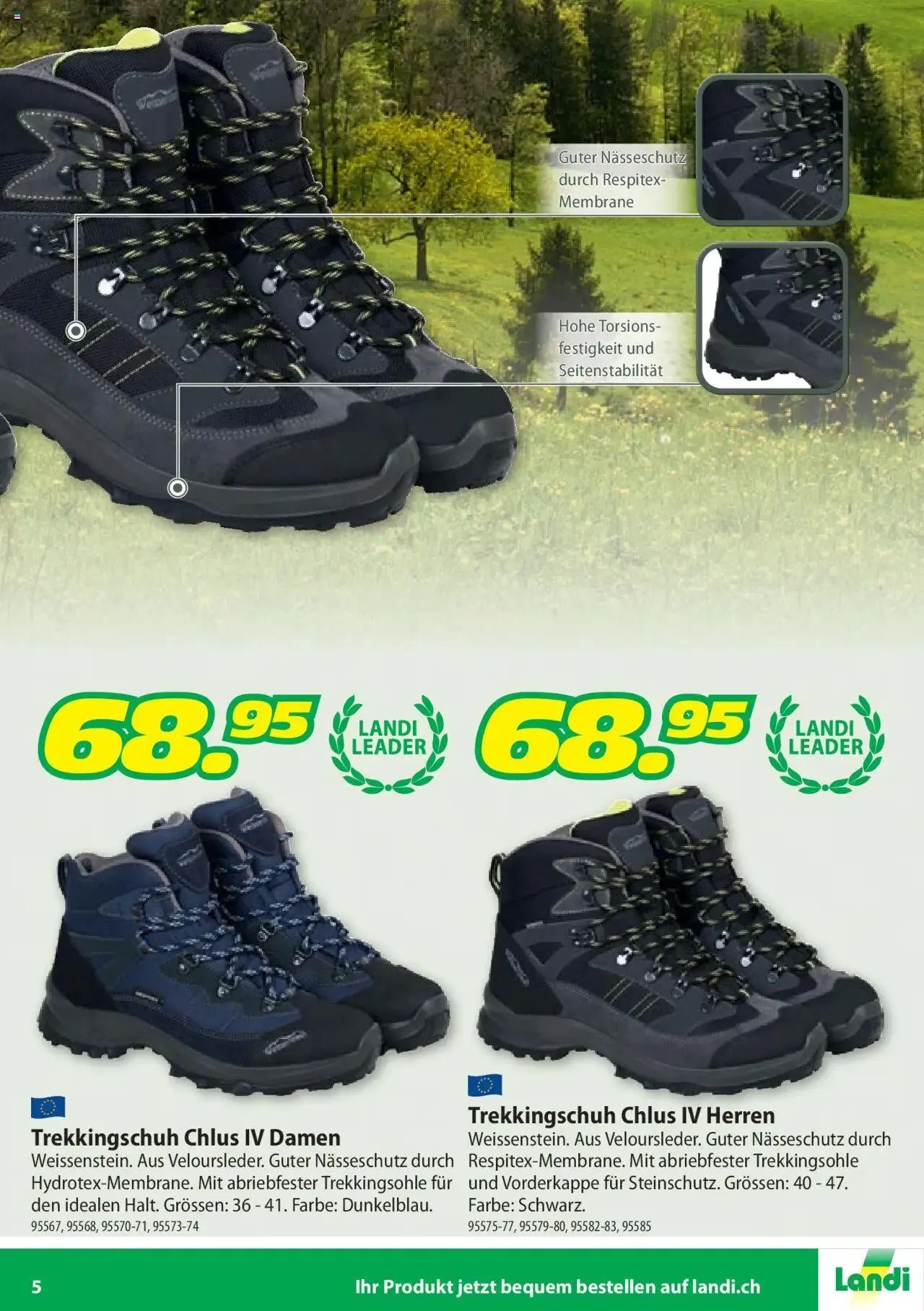 Landi Aktionen Outdoor 2024 von 1. September bis 31. Dezember 2024 - Prospekt seite 5