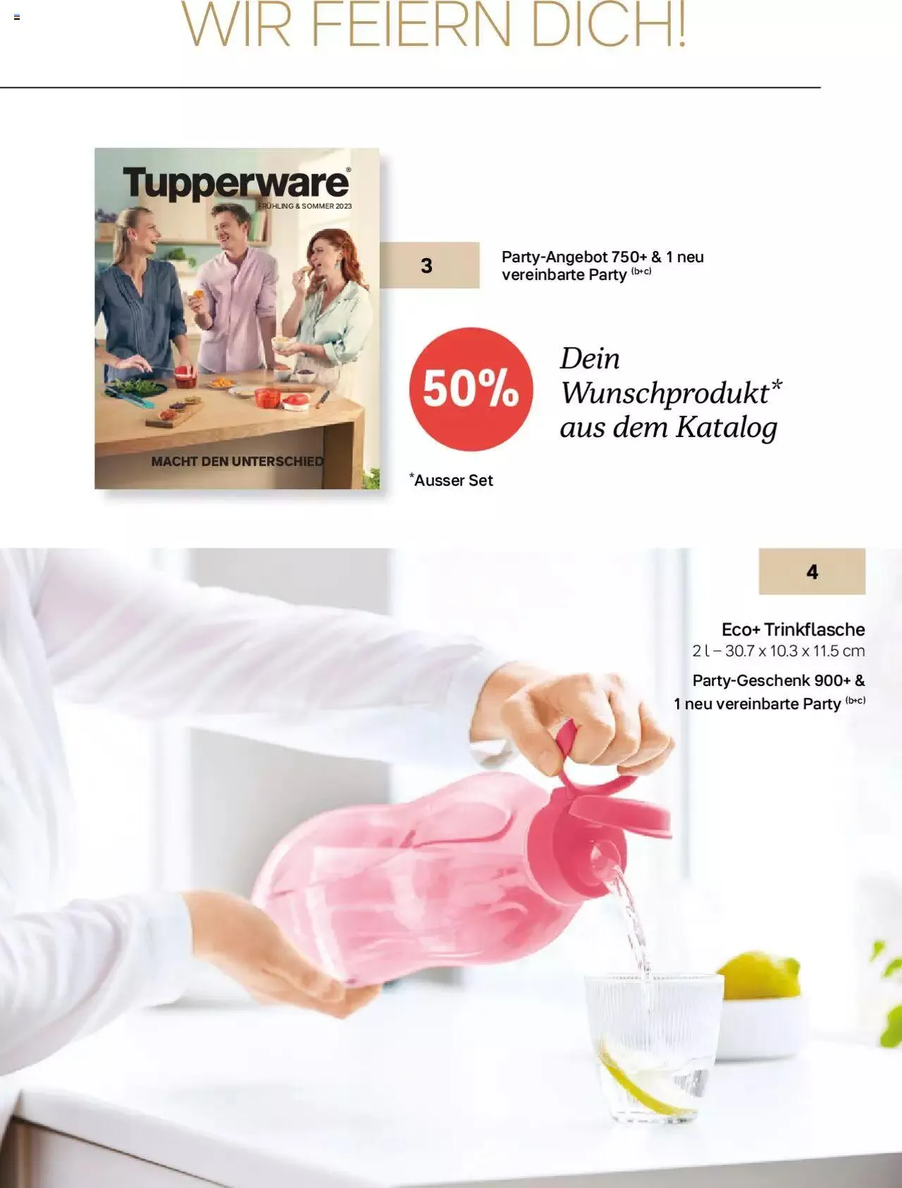 Tupperware Aktionen von 3. Juli bis 6. August 2023 - Prospekt seite  11