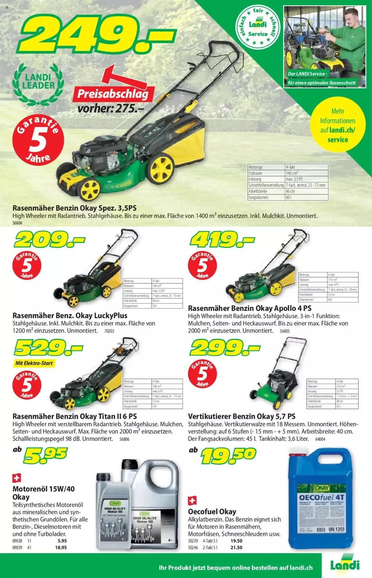 Landi Aktionen von 6. März bis 31. Dezember 2023 - Prospekt seite 15