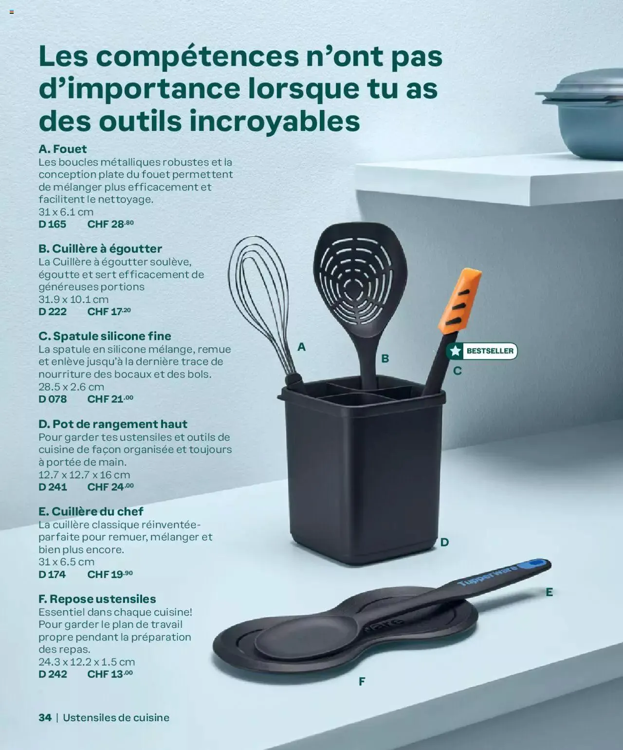 Tupperware Aktionen Frühling / Sommer 2024 von 5. März bis 31. Dezember 2024 - Prospekt seite  34