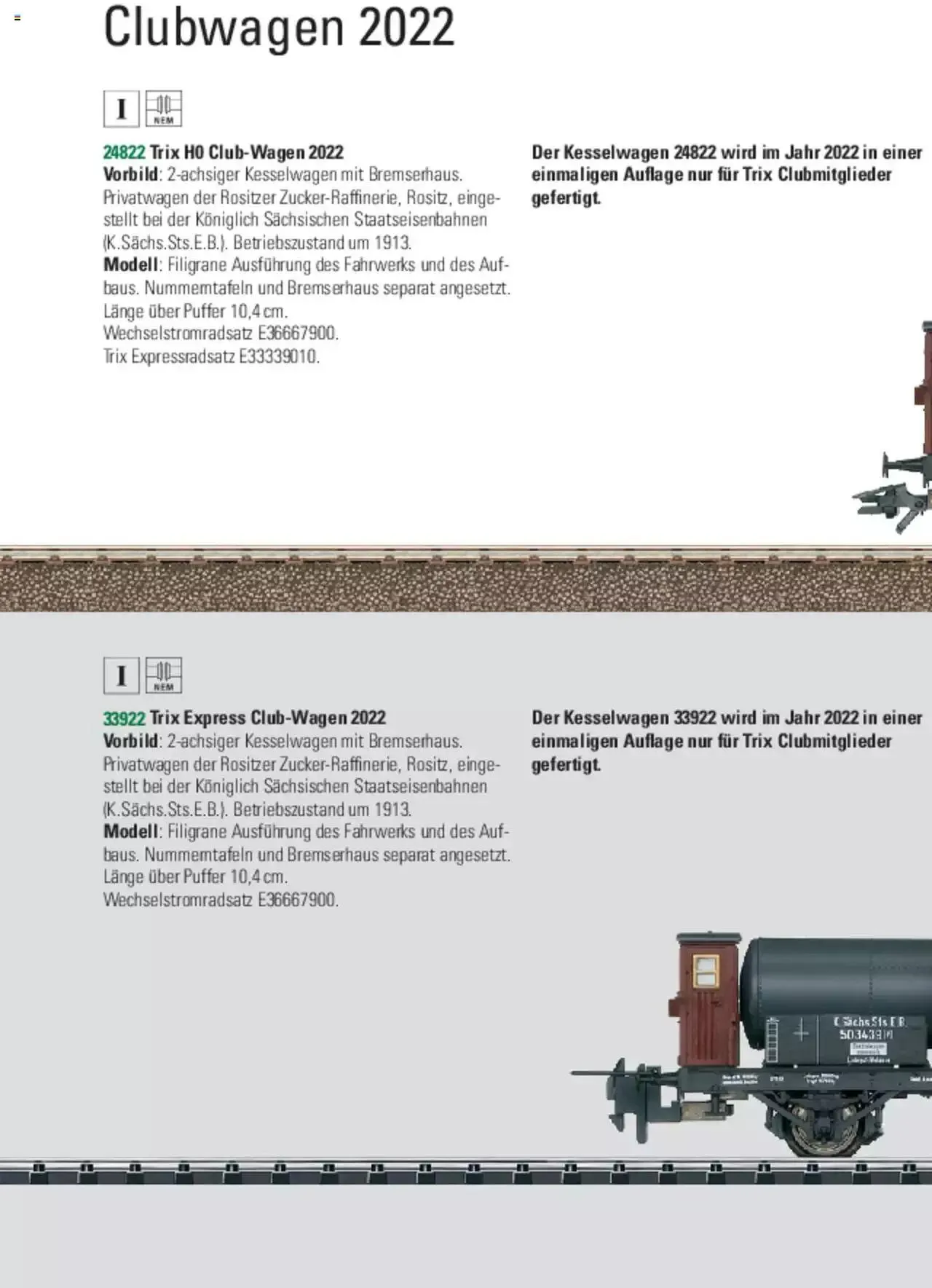 Conrad - TRIX H0 Neuheiten 2022 von 28. März bis 31. Dezember 2023 - Prospekt seite  261