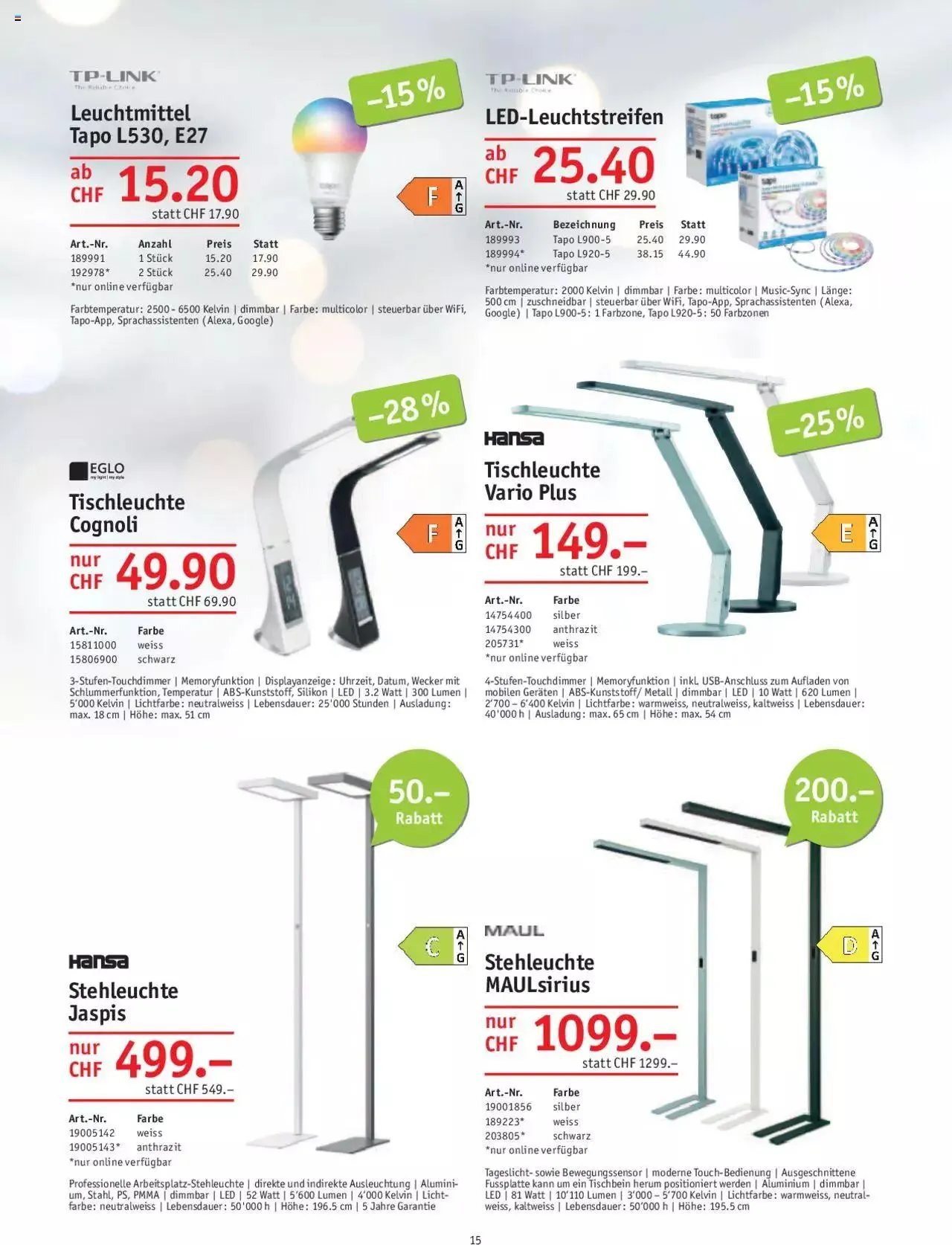 Office World Aktionen von 30. November bis 27. Dezember 2023 - Prospekt seite 15