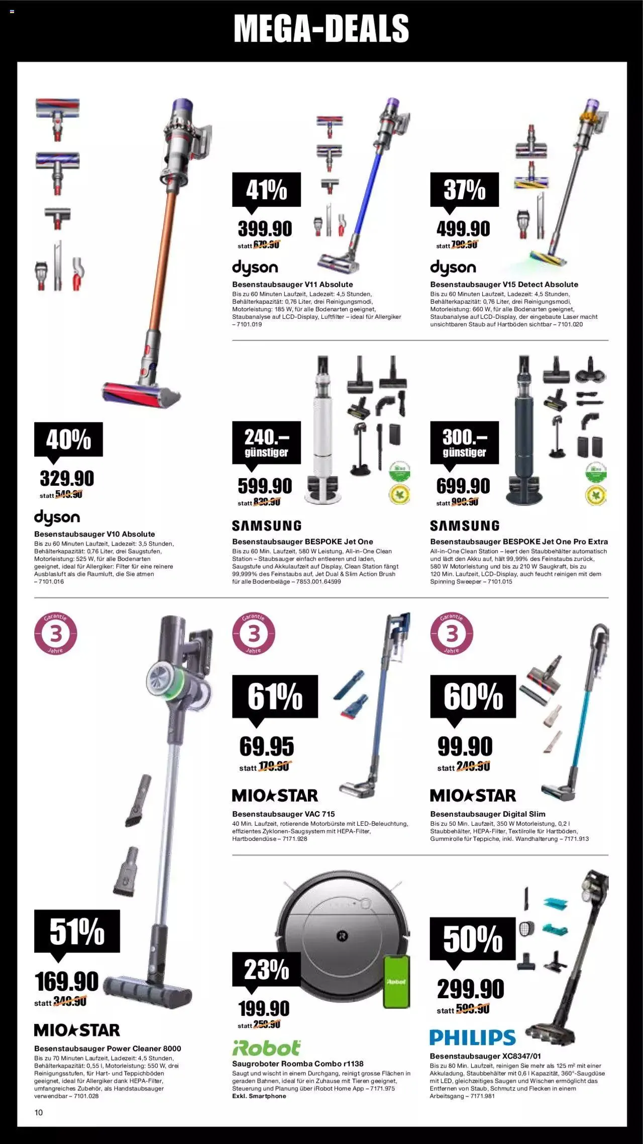 Melectronics Black Friday von 20. November bis 27. November 2023 - Prospekt seite 10