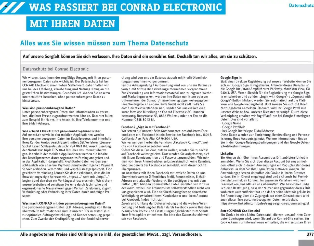 Conrad - Modellbahn 2021/22 von 1. Januar bis 31. Dezember 2023 - Prospekt seite  279