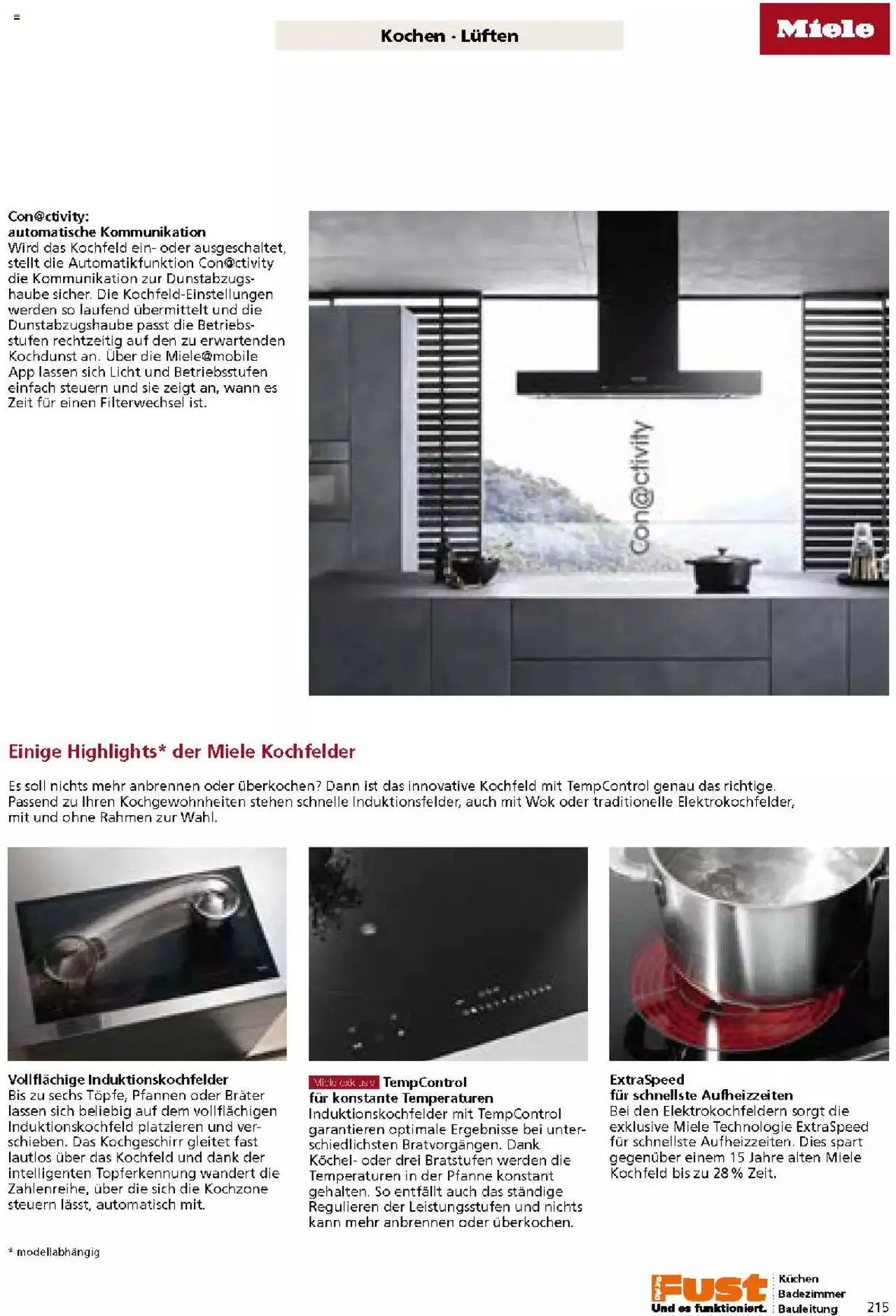 Fust Küchen- und Badezimmerprospekt von 4. März bis 31. Dezember 2024 - Prospekt seite 215