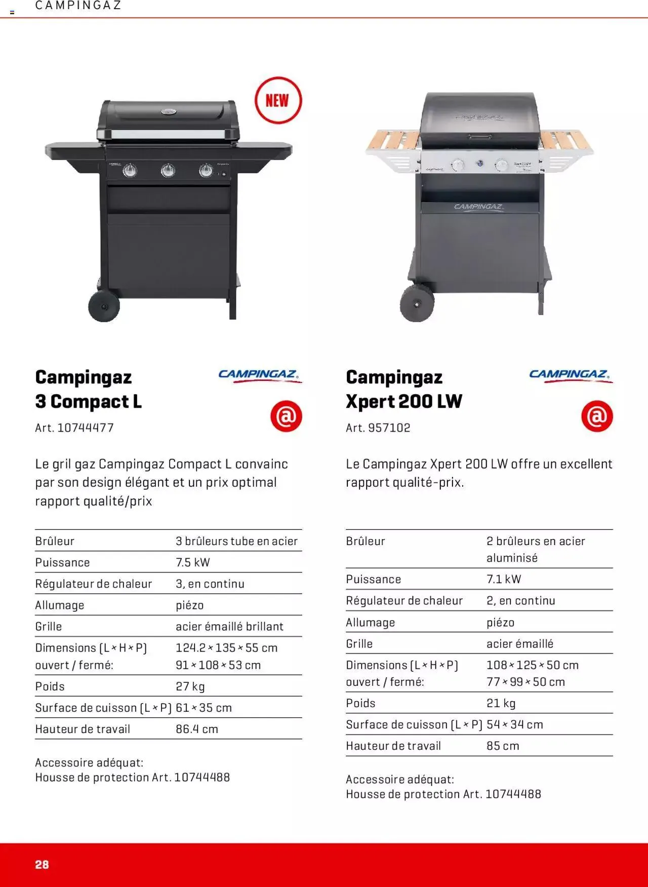 Interdiscount Prospectus Grill von 13. März bis 31. Dezember 2023 - Prospekt seite  28