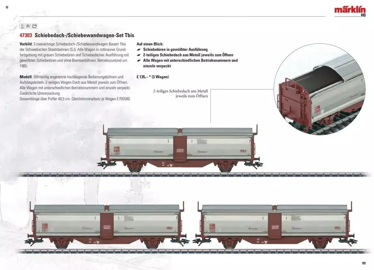 Conrad Märklin Neuheiten 2023 von 13. März bis 31. Dezember 2023 - Prospekt seite  101