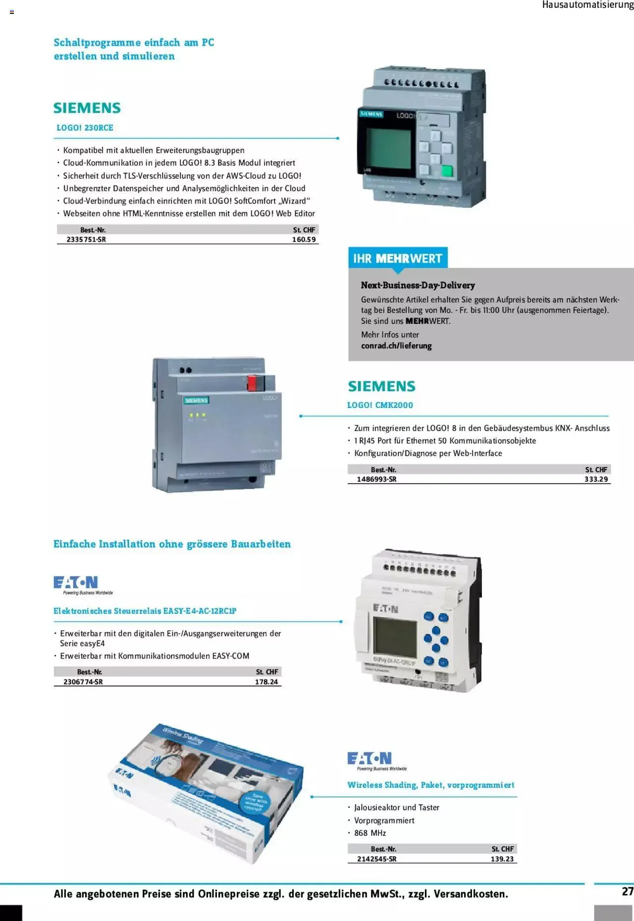 Conrad - Wir sind Technik von 10. Mai bis 31. Dezember 2023 - Prospekt seite 29