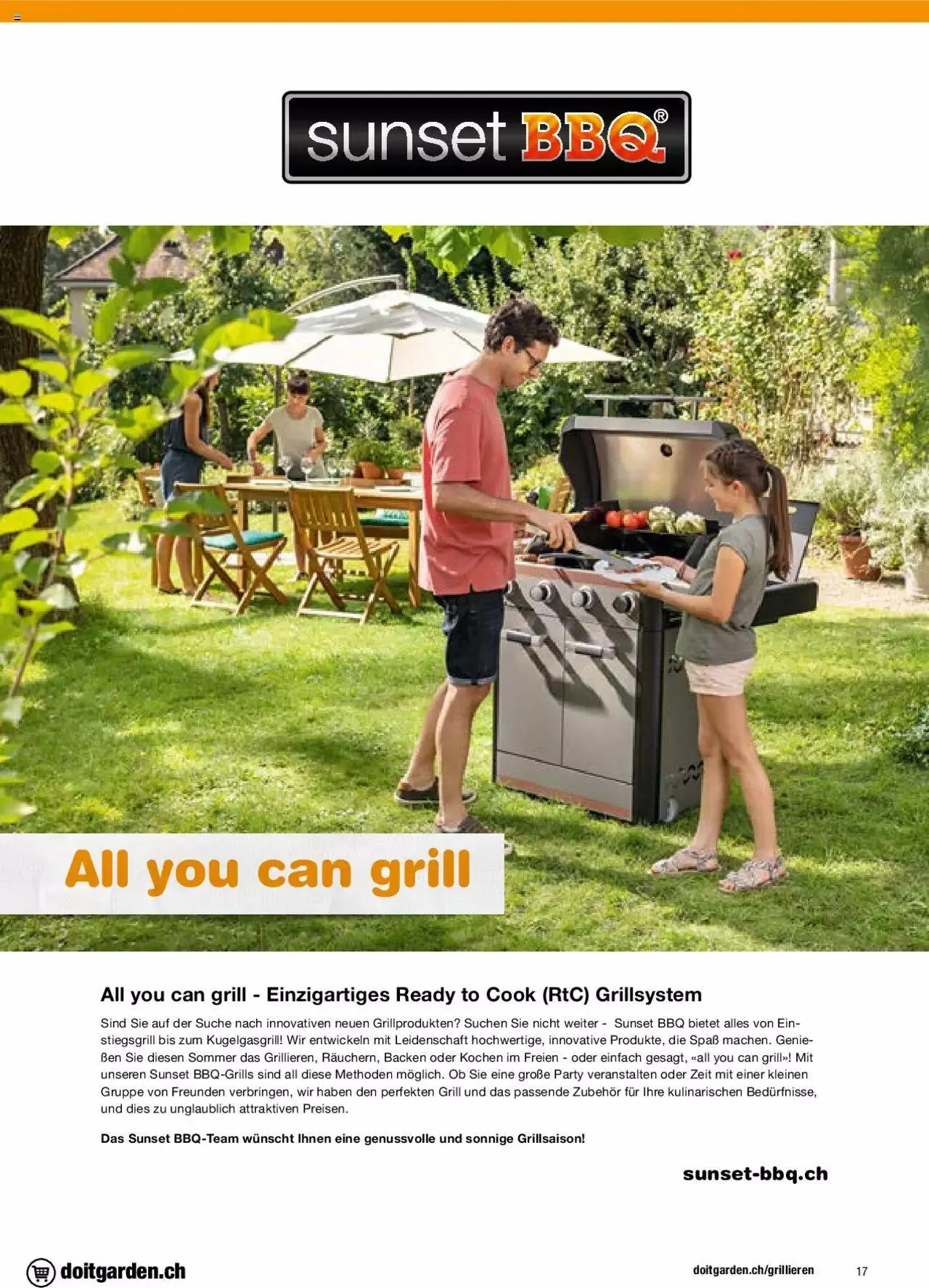 DO IT+GARDEN MIGROS Aktionen Grill von 26. Februar bis 31. Dezember 2024 - Prospekt seite  17