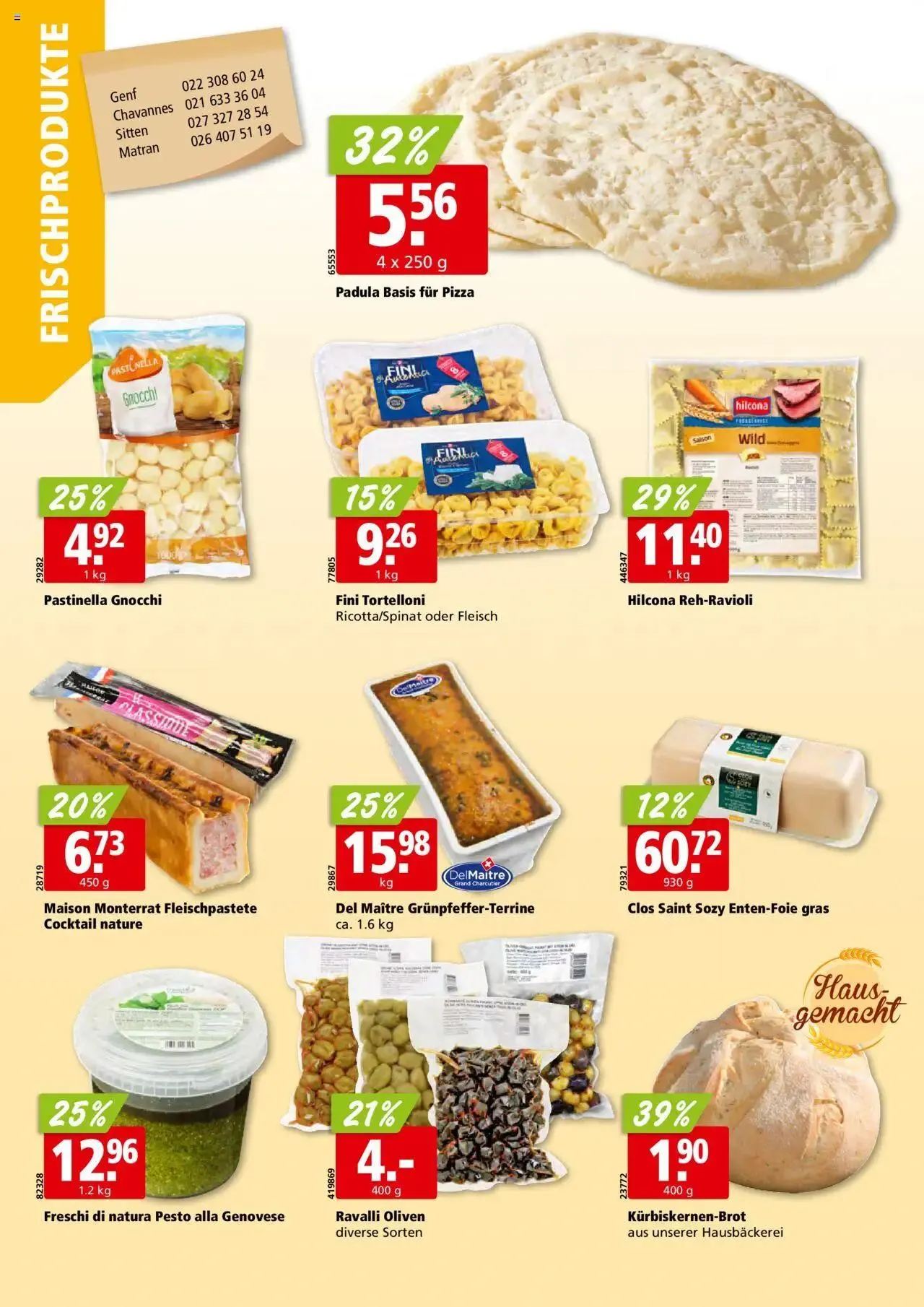 Aligro Aktionen für Businesskunden - Chavannes, Matran, Genf, Sitten von 30. September bis 5. Oktober 2024 - Prospekt seite  12