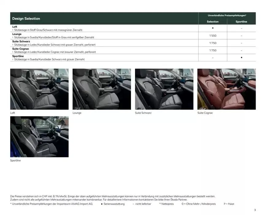 Preisliste New Kodiaq von 24. Oktober bis 7. November 2024 - Prospekt seite  3
