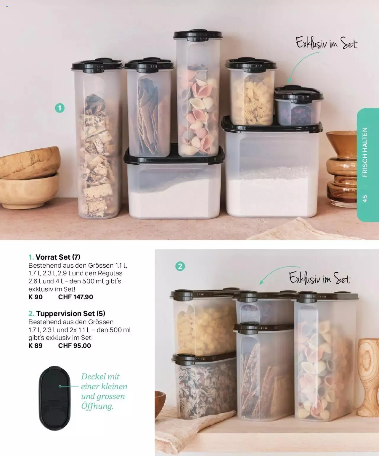 Tupperware Frühling & Sommer 2023 von 8. März bis 31. Dezember 2023 - Prospekt seite  45