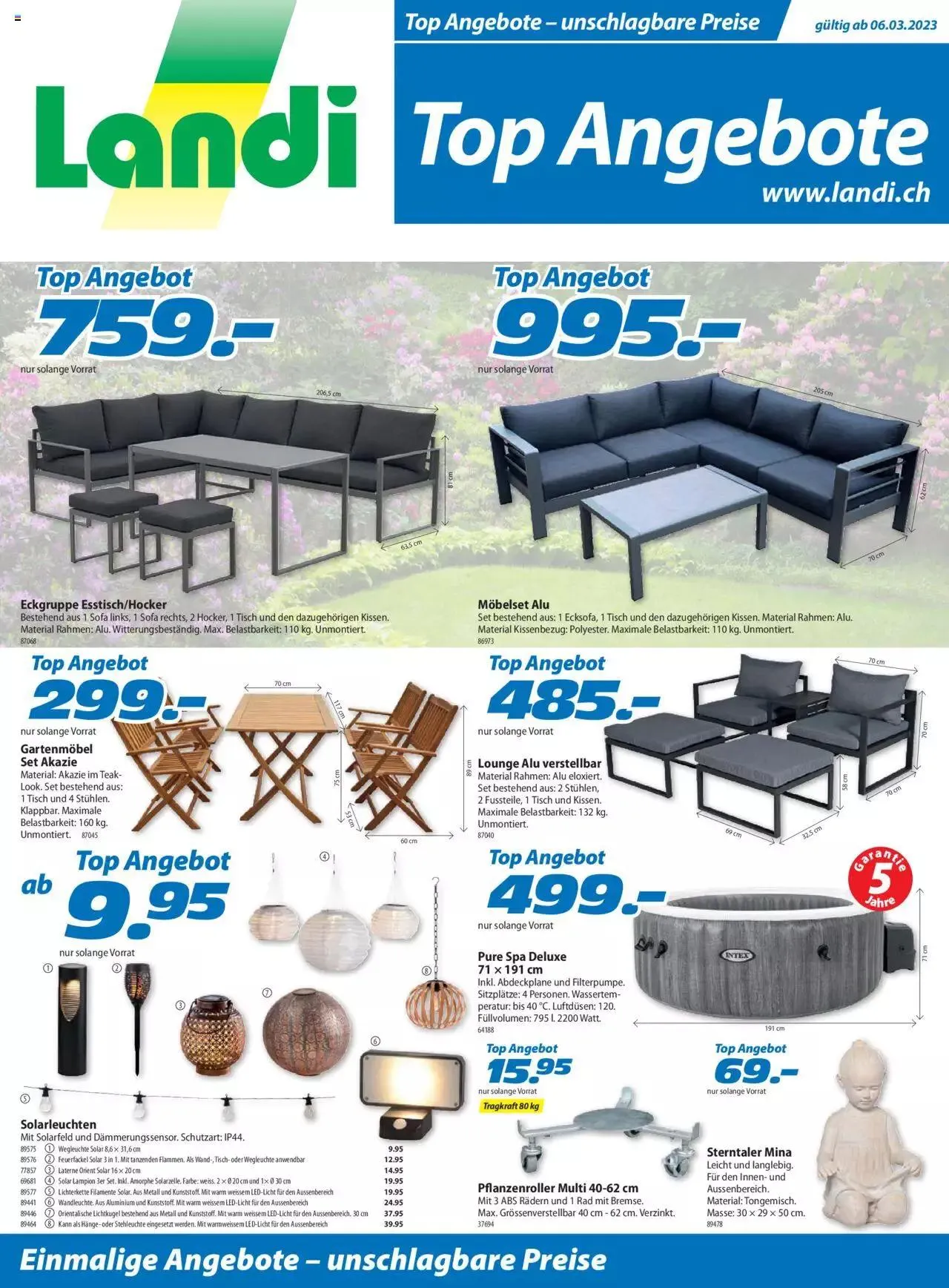 Landi Aktionen von 6. März bis 31. Dezember 2023 - Prospekt seite  17