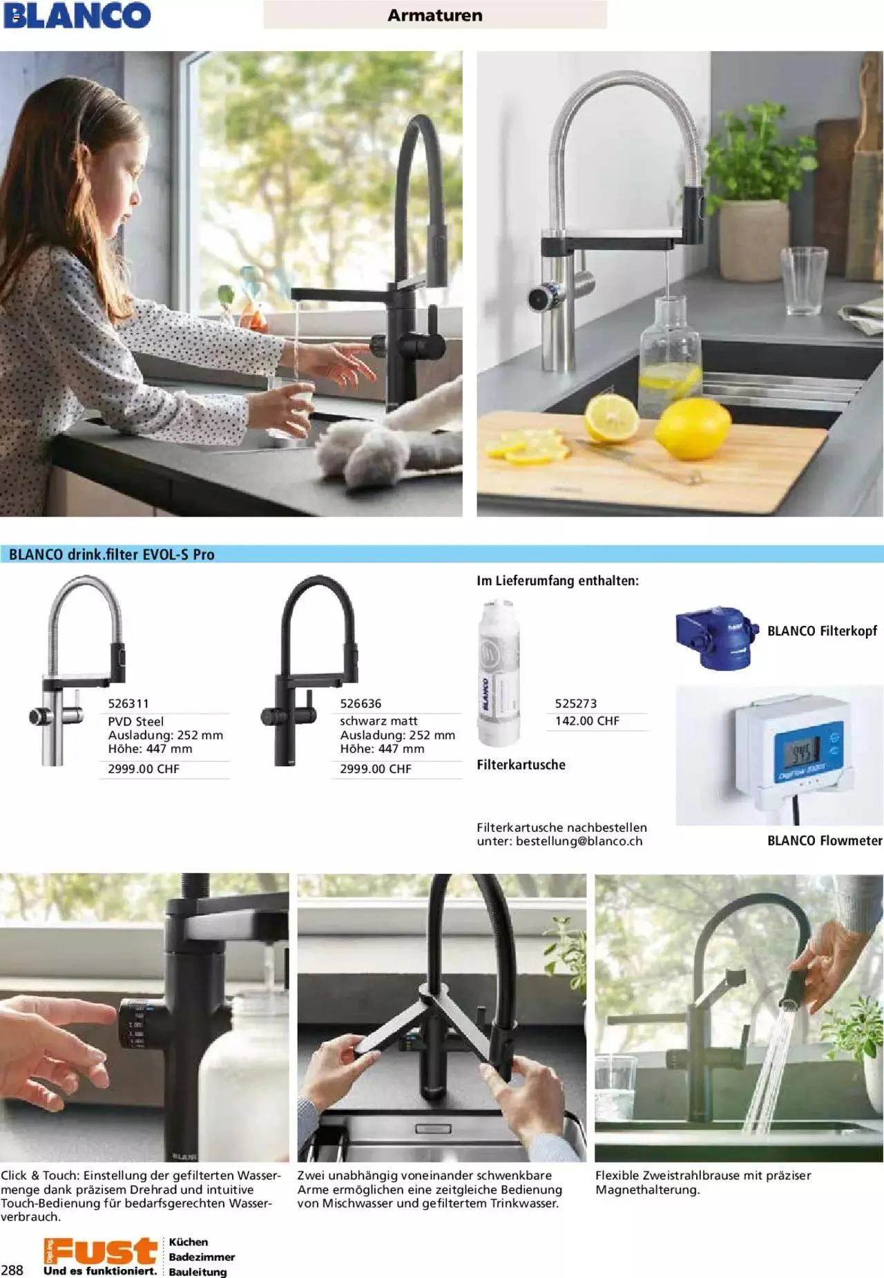 Fust - Küchenmagazin - Riesenauswahl von 22. Februar bis 31. Dezember 2023 - Prospekt seite  288