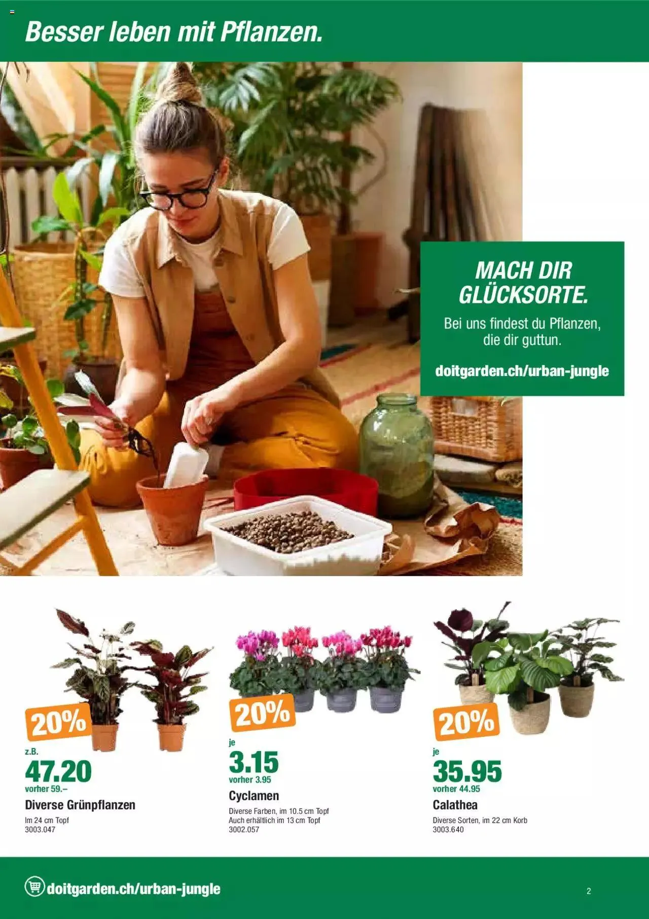 DO IT+GARDEN MIGROS Aktionen von 26. September bis 9. Oktober 2023 - Prospekt seite 2