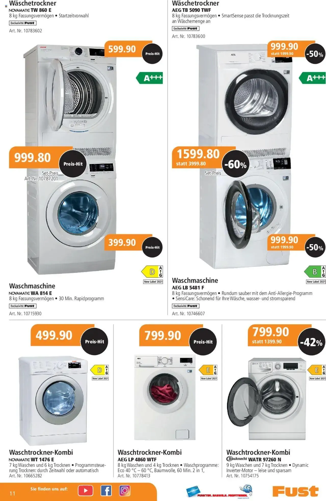 Fust Aktionen von 24. September bis 26. Oktober 2025 - Prospekt seite 11