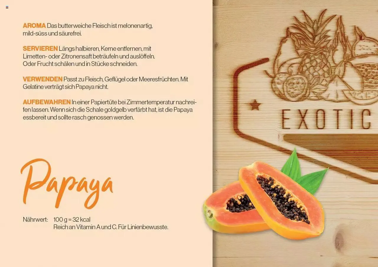 SPAR - Exotic Fruhe von 18. Dezember bis 31. Dezember 2023 - Prospekt seite 18