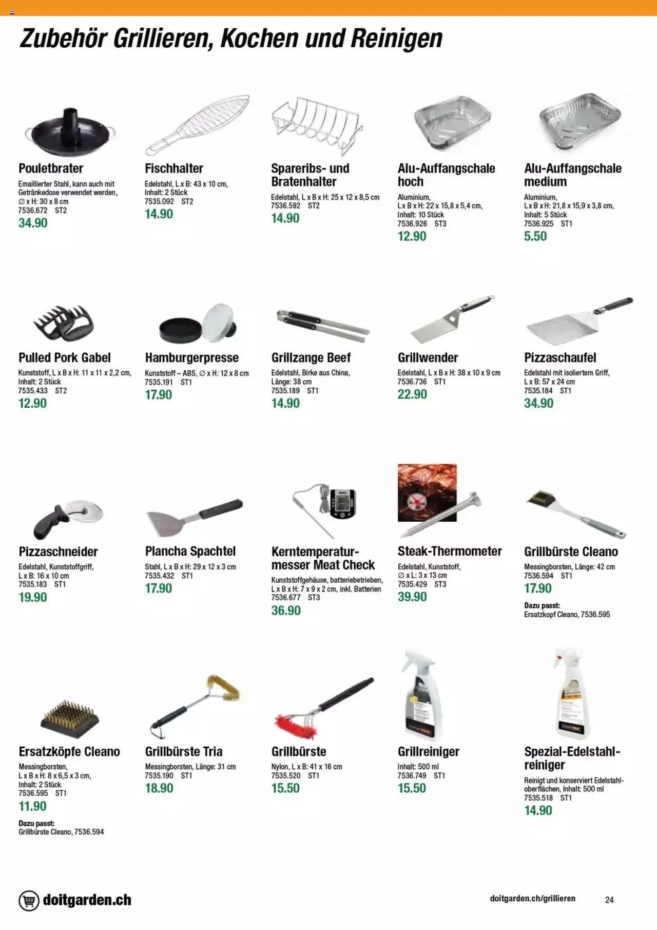 DO IT+GARDEN MIGROS - Grill von 13. Februar bis 31. Dezember 2023 - Prospekt seite  24