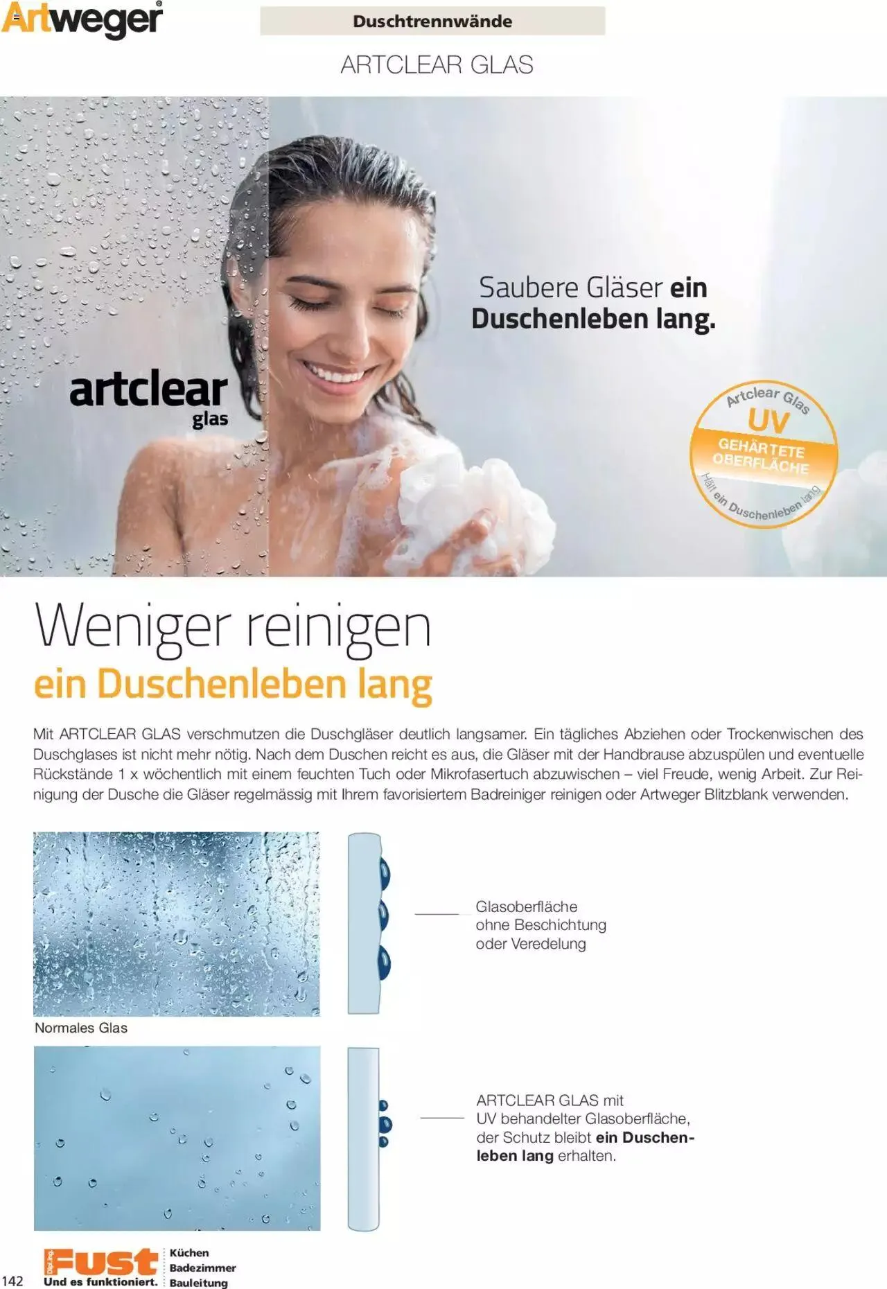 Fust Aktionen Badezimmermagazin von 17. April bis 31. Dezember 2024 - Prospekt seite  142