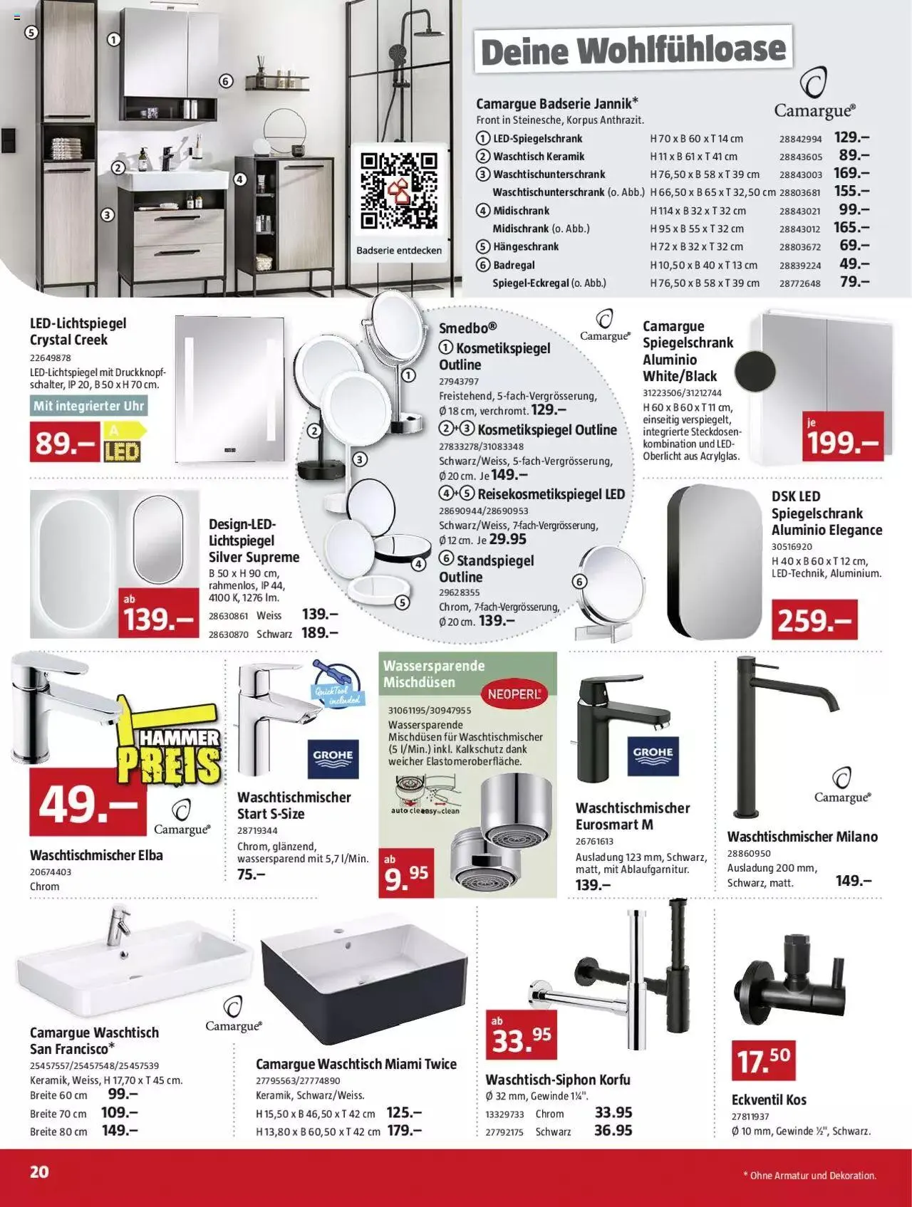 Bauhaus Aktionen von 27. Mai bis 30. Juni 2024 - Prospekt seite 20