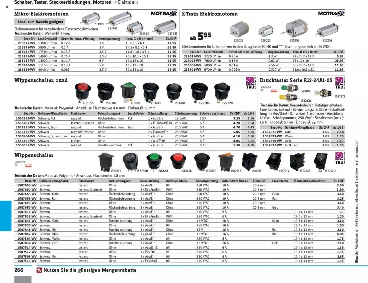Conrad - Modellbahn 2021/22 von 1. Januar bis 31. Dezember 2023 - Prospekt seite  268