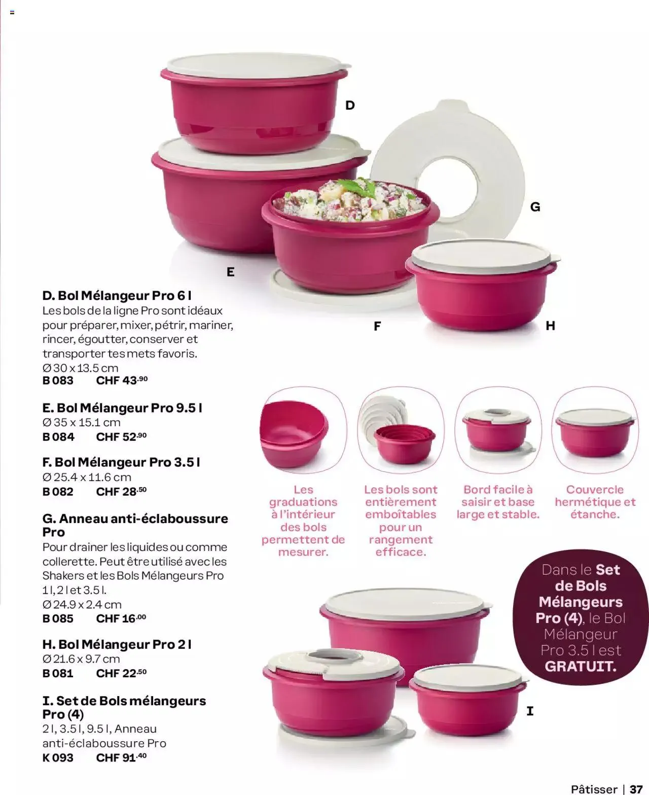 Tupperware Aktionen Frühling / Sommer 2024 von 5. März bis 31. Dezember 2024 - Prospekt seite  37