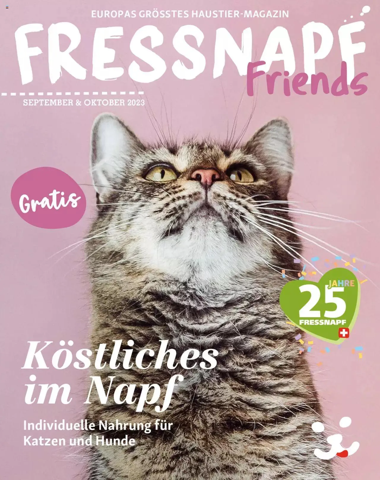 Fressnapf Magazin von 1. September bis 31. Oktober 2023 - Prospekt seite  1