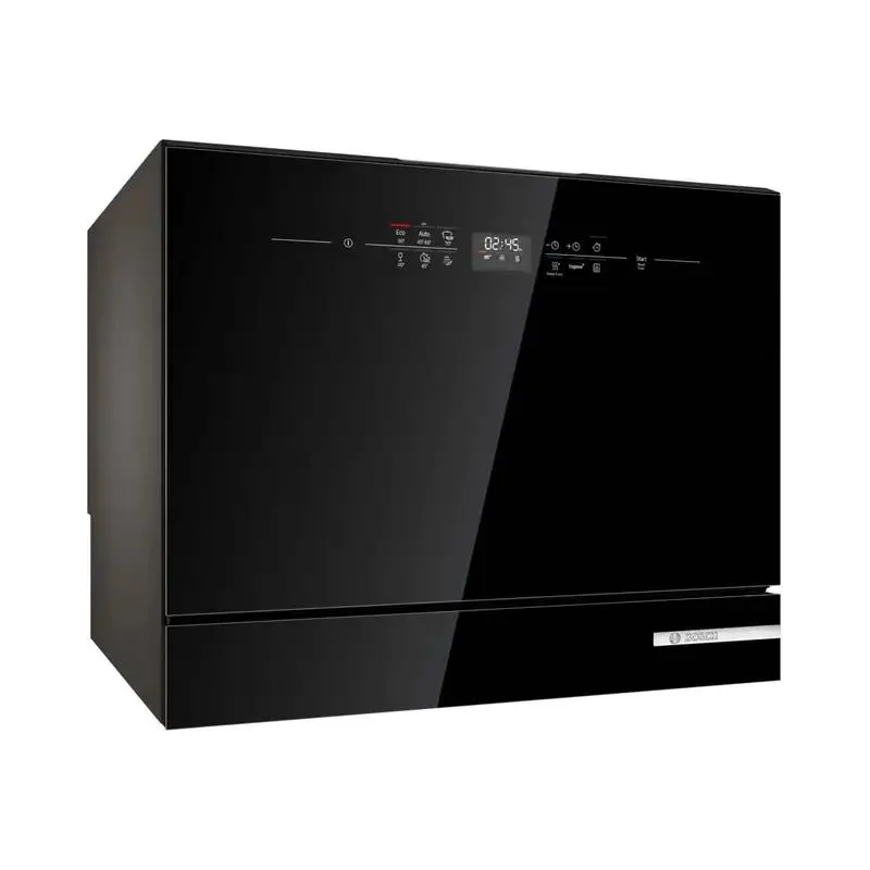 Bosch SKS6ITB00E Serie 6 Kompakt-Geschirrspüler Schwarz