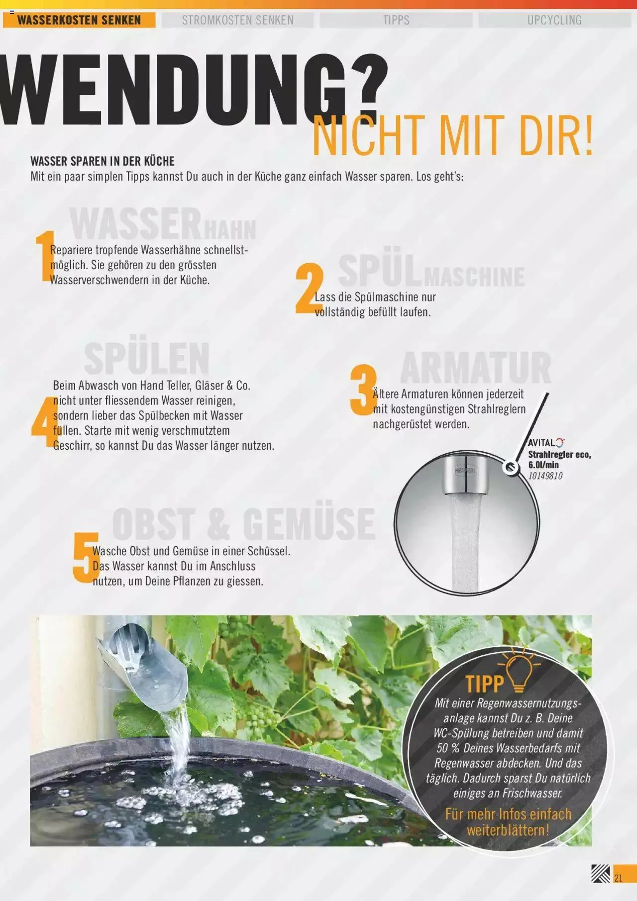 Hornbach Aktionen von 16. August bis 31. Dezember 2023 - Prospekt seite 21