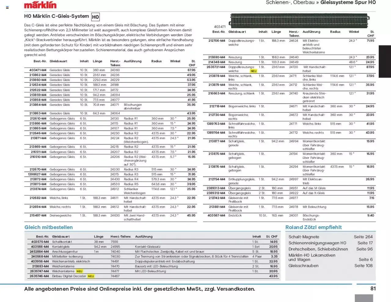 Conrad Modellbahn Katalog 2023/24 von 5. September bis 31. Dezember 2023 - Prospekt seite  83