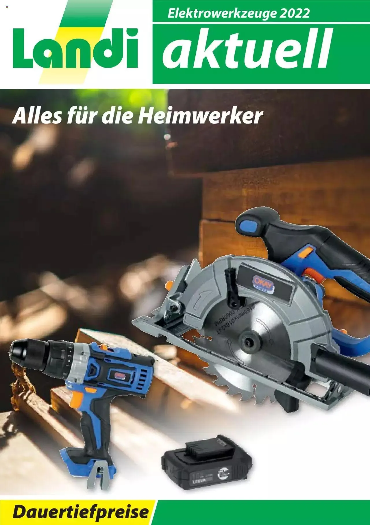 Landi - Elektrowerkzeug 2022 von 28. März bis 31. Dezember 2023 - Prospekt seite 1