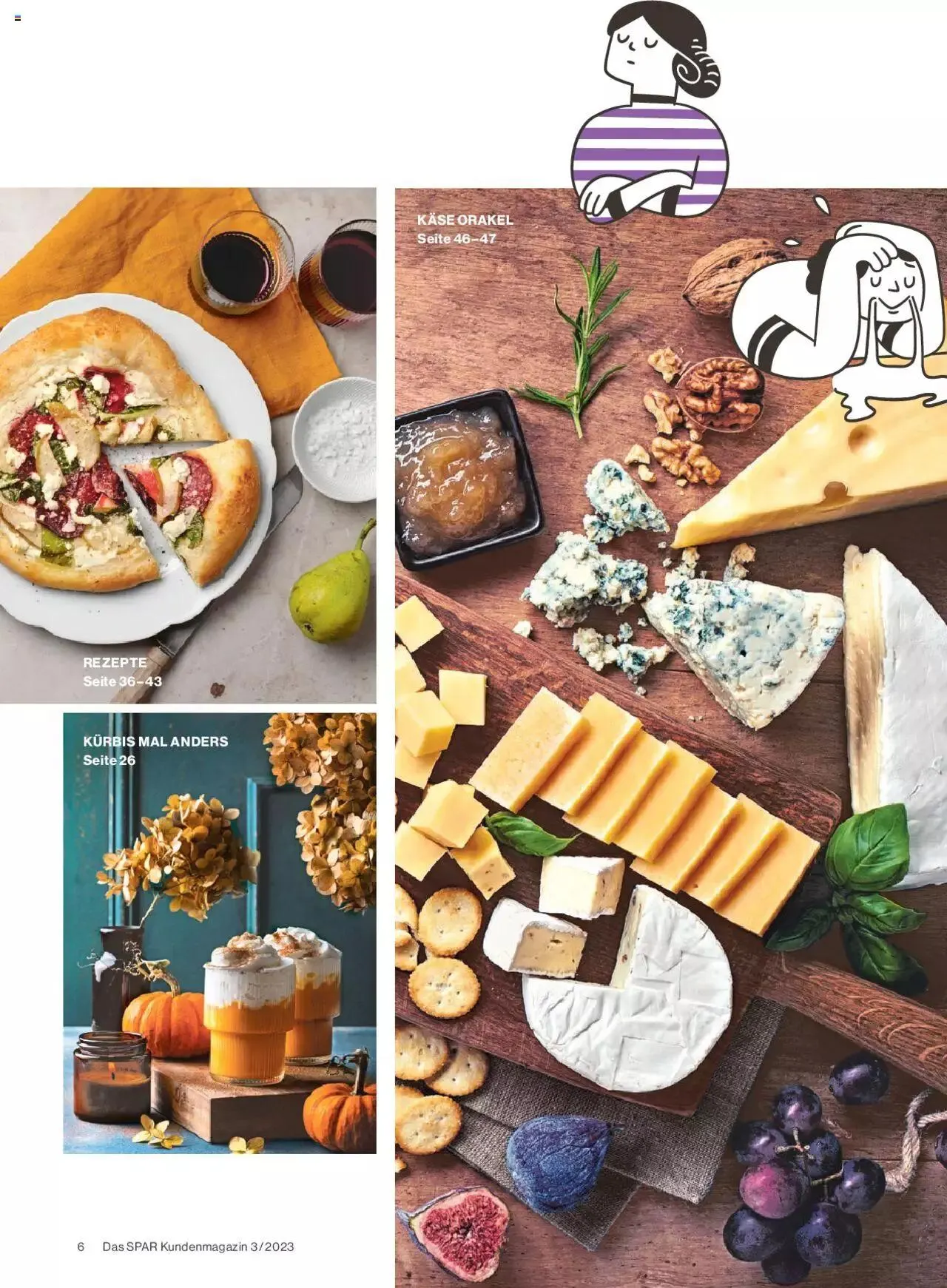 SPAR Kundenmagazin von 22. September bis 31. Dezember 2023 - Prospekt seite 6