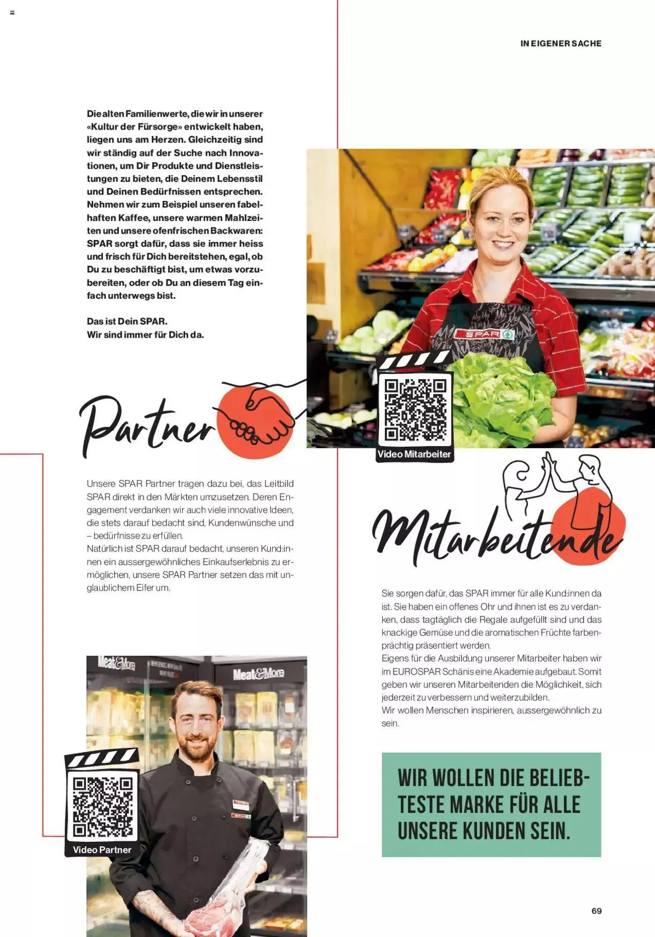 SPAR Kundenmagazin von 2. März bis 31. Dezember 2023 - Prospekt seite  69