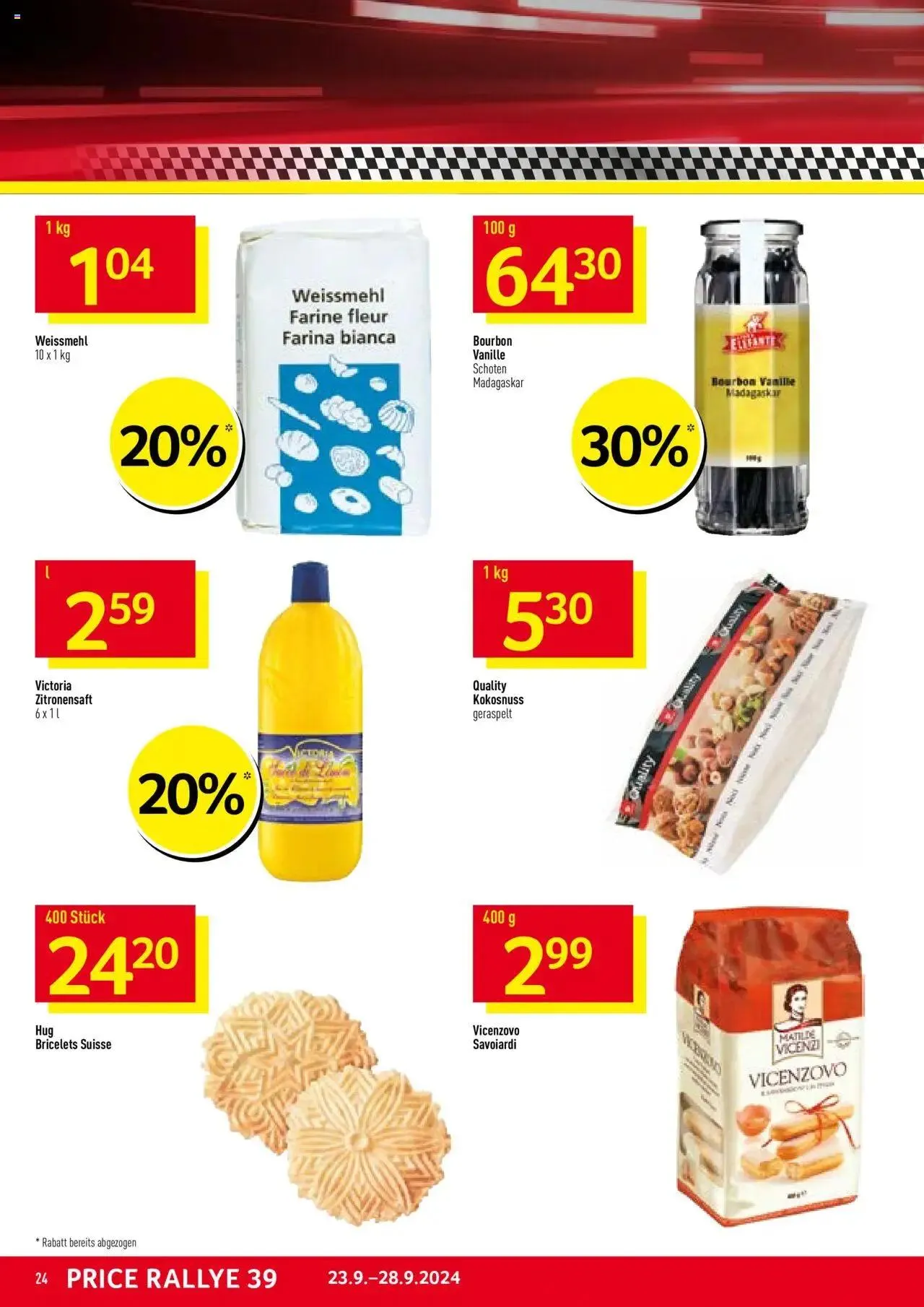 Prodega Aktionen von 23. September bis 28. September 2024 - Prospekt seite  24