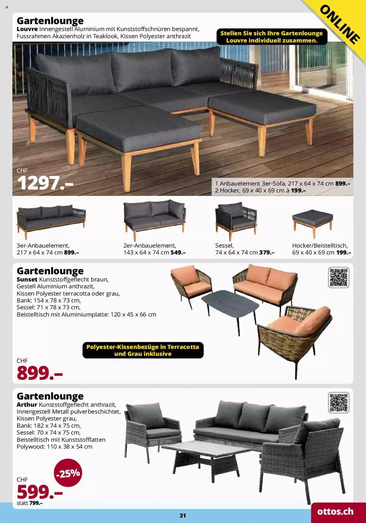 Otto's Online Katalog Mai von 1. Mai bis 31. Mai 2024 - Prospekt seite  31