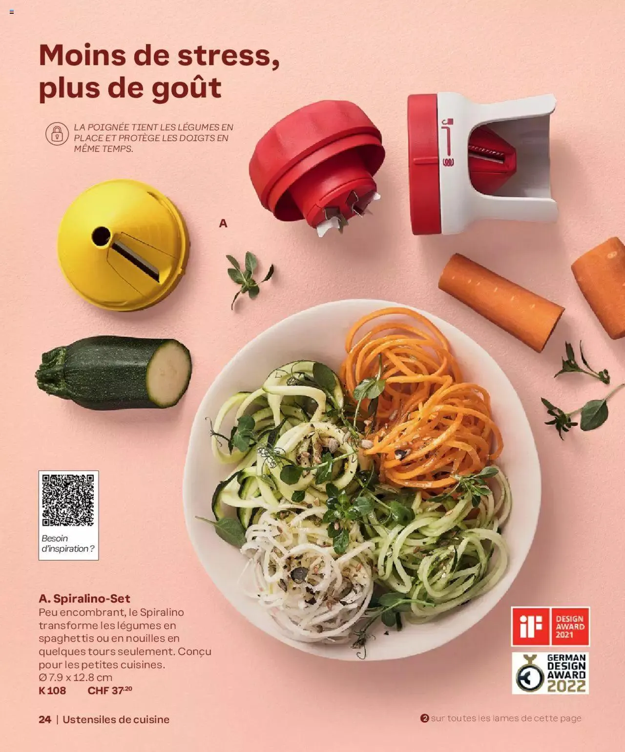 Tupperware Aktionen Frühling / Sommer 2024 von 5. März bis 31. Dezember 2024 - Prospekt seite 24