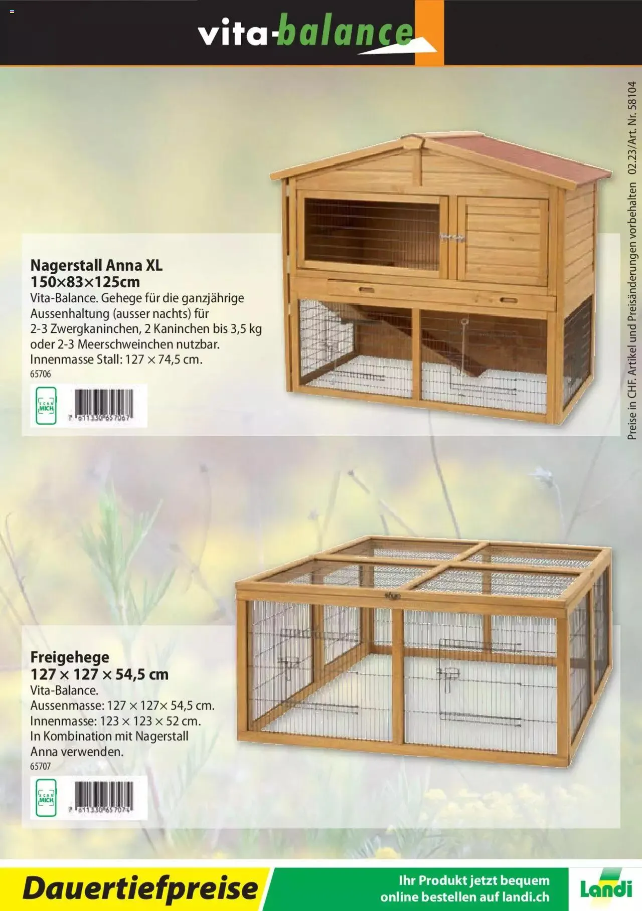 Landi - Nager 2023 von 6. Januar bis 31. Dezember 2023 - Prospekt seite  8