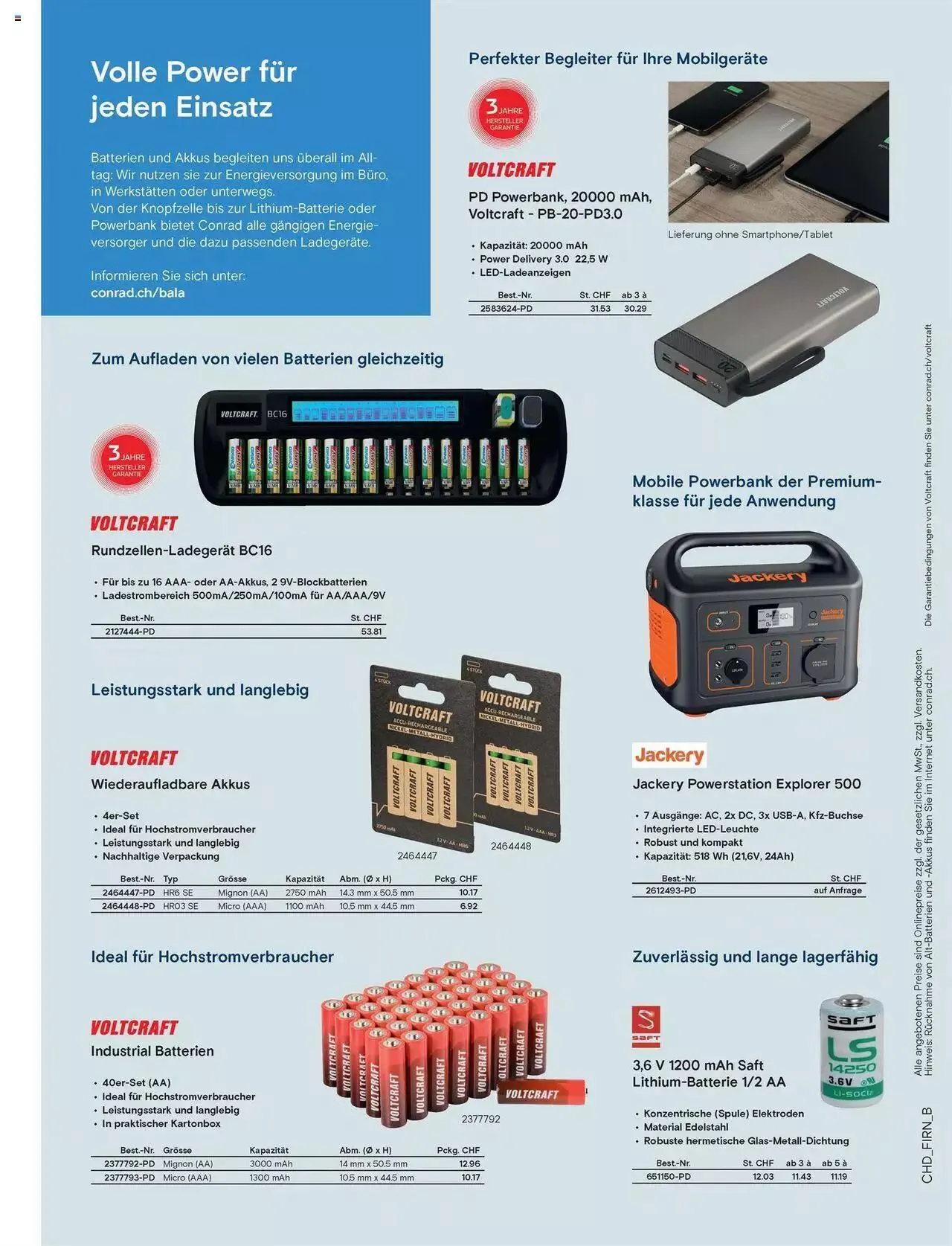 Conrad Handwerk und Technik von 8. Mai bis 31. Dezember 2023 - Prospekt seite 35