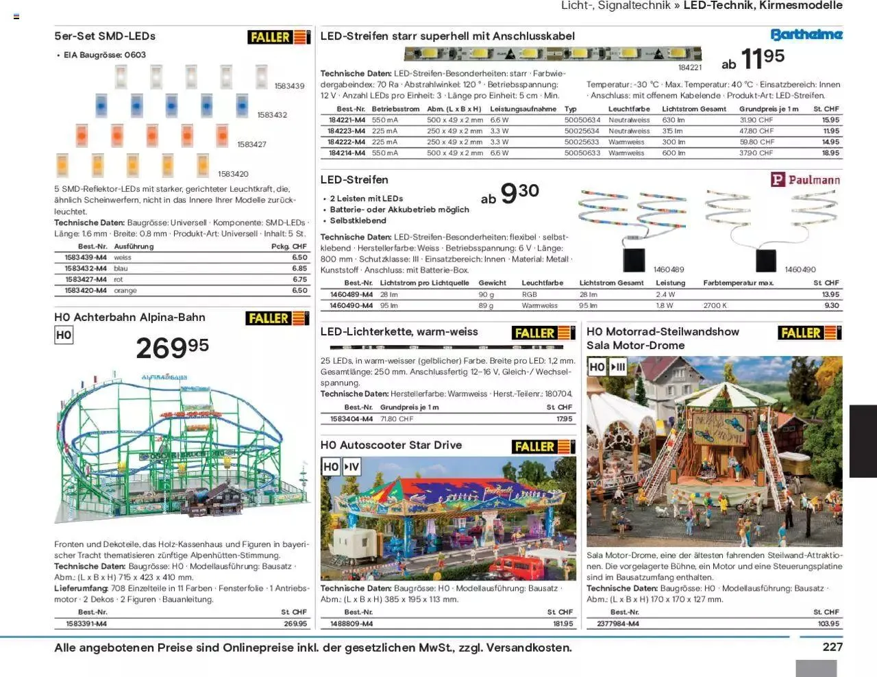 Conrad Modellbahn Katalog 2023/24 von 5. September bis 31. Dezember 2023 - Prospekt seite  229