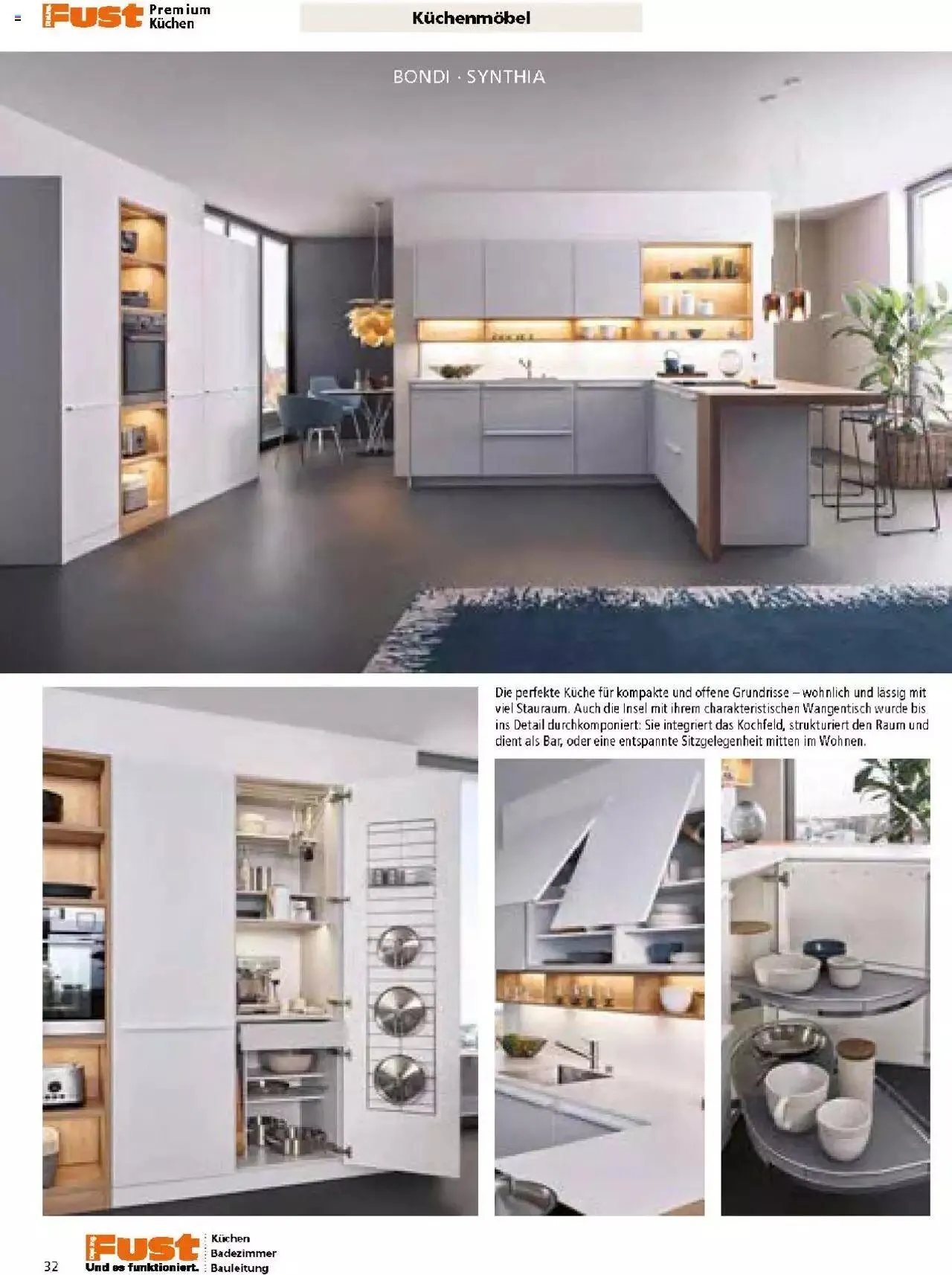 Fust Küchen- und Badezimmerprospekt von 4. März bis 31. Dezember 2024 - Prospekt seite 32