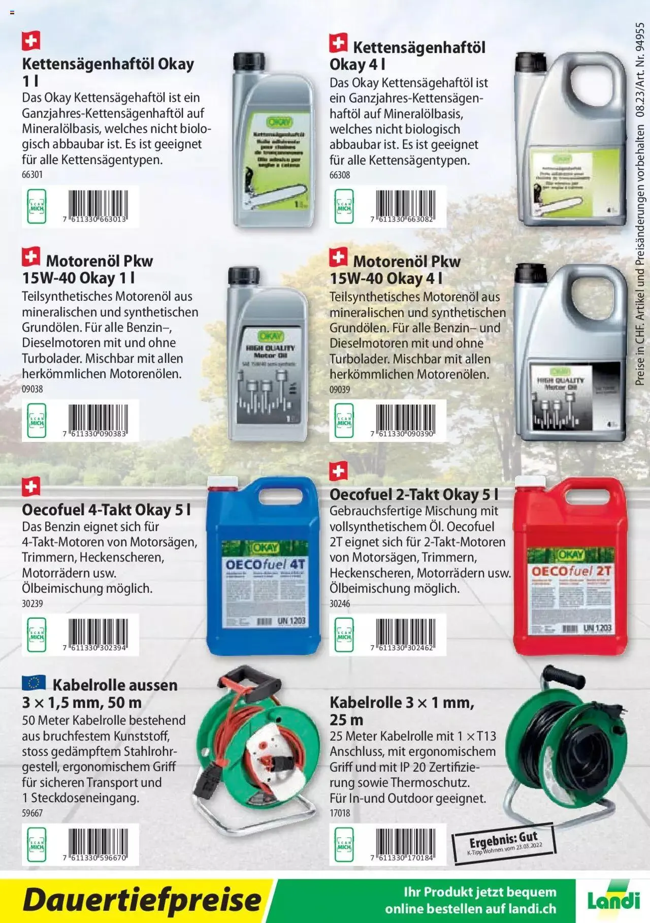 Landi - Motorgeräte 2023 von 7. März bis 31. Dezember 2023 - Prospekt seite 16