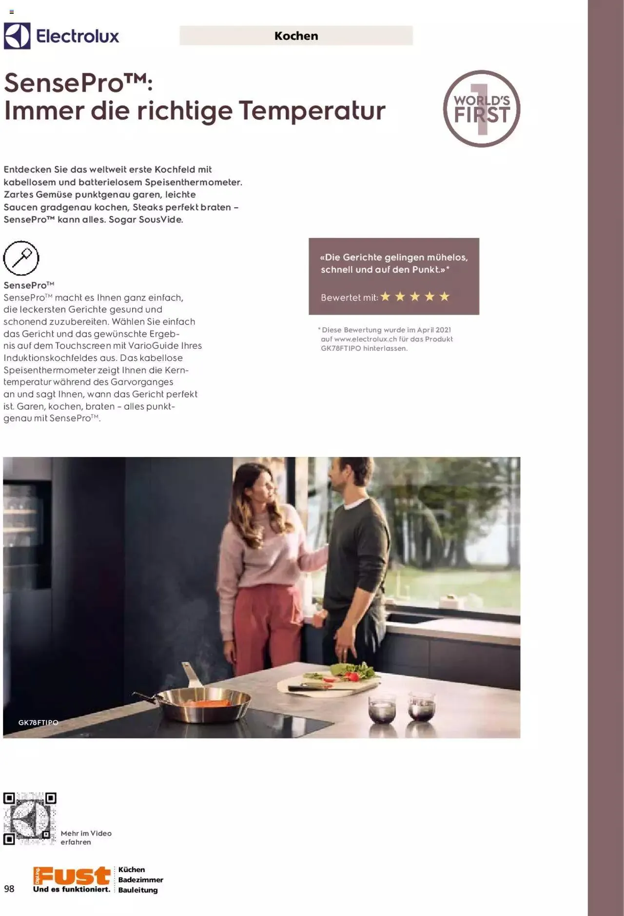 Fust - Küchenmagazin - Riesenauswahl von 22. Februar bis 31. Dezember 2023 - Prospekt seite  98