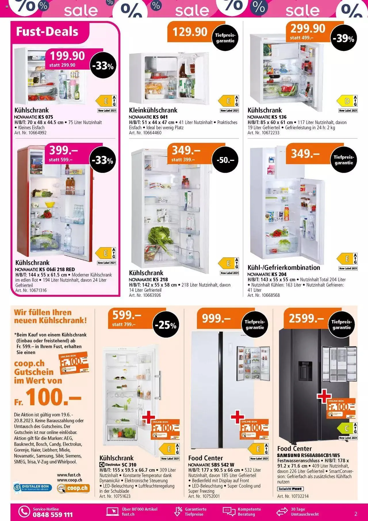 Fust Multimedia Post von 4. Juli bis 23. Juli 2023 - Prospekt seite 18