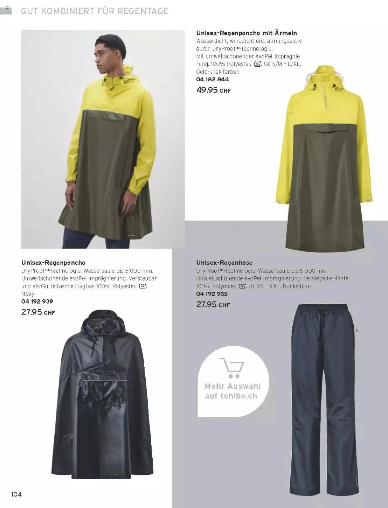 Tchibo Aktionen von 15. März bis 31. Dezember 2024 - Prospekt seite  104