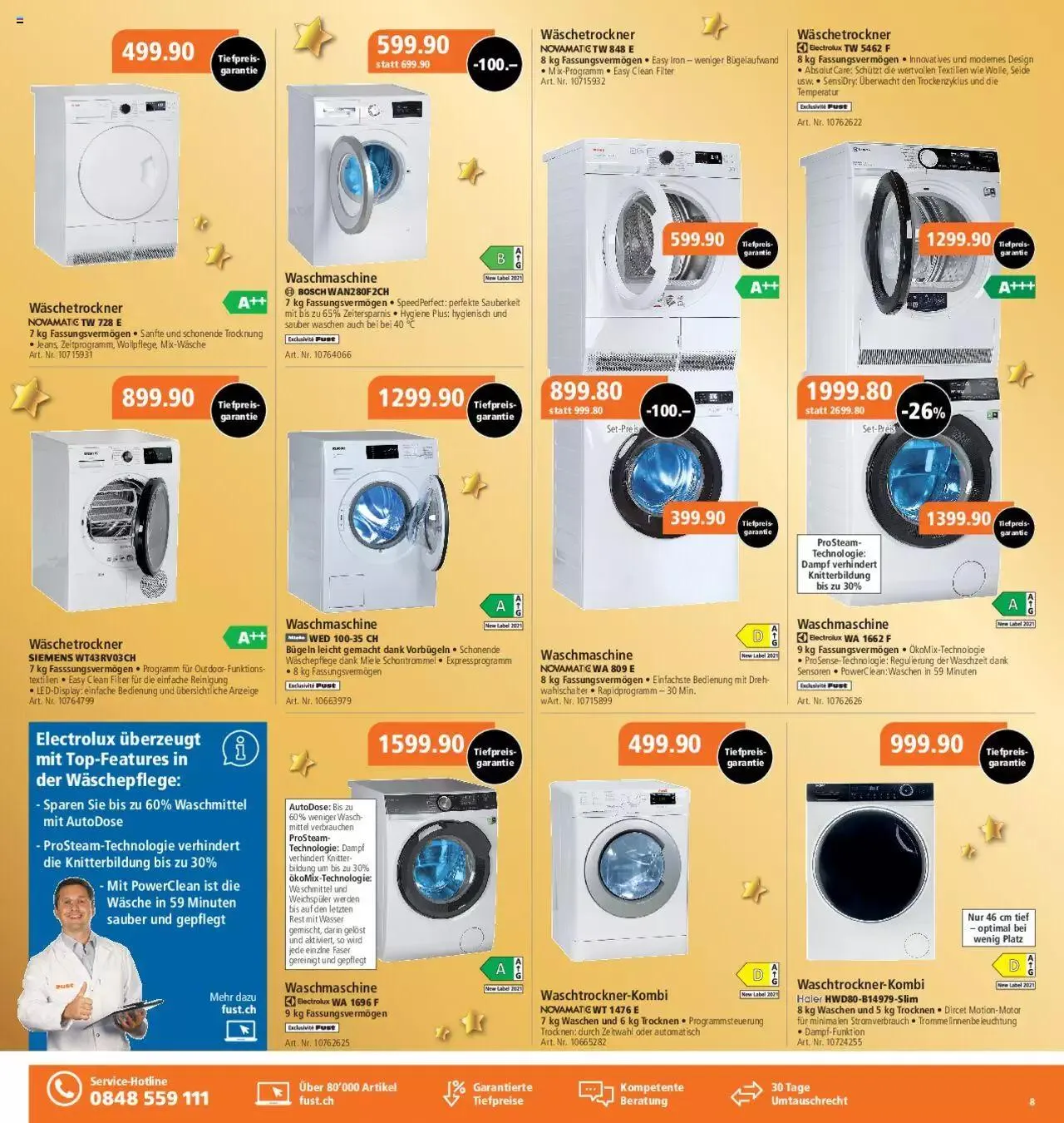 Fust Aktionen von 4. Dezember bis 10. Dezember 2023 - Prospekt seite 8