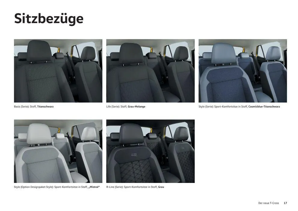 Der T-Cross von 16. Januar bis 31. Dezember 2024 - Prospekt seite  17